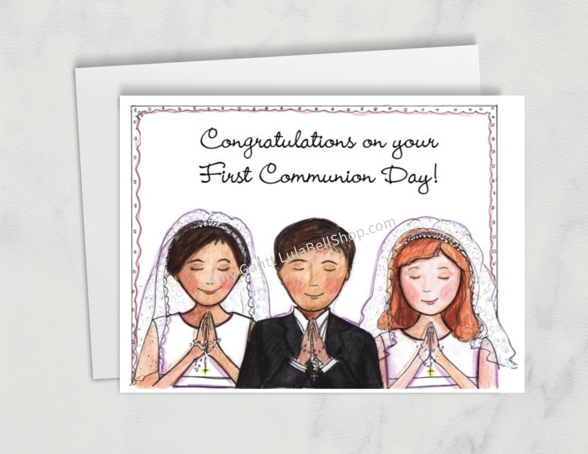 First Communion Bell First Communion - First Communion Trio | Lula Bell, Whimsical Cards & Gifts